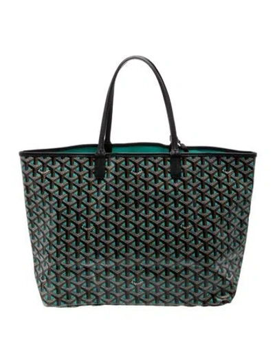 Pre-owned Goyard Ine St. Louis Claire Voie Pm In Black