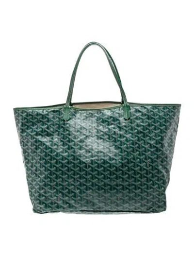 Pre-owned Goyard Ine St. Louis Gm Vintage In Green