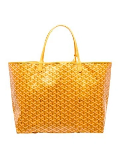 Pre-owned Goyard Ine St. Louis Gm In Yellow
