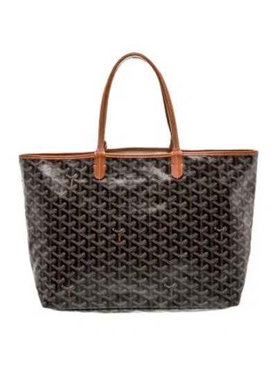 Pre-owned Goyard Ine St. Louis Pm In Black