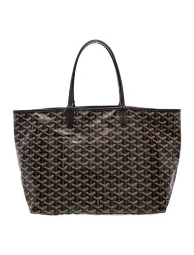 Pre-owned Goyard Ine St. Louis Pm In Brown