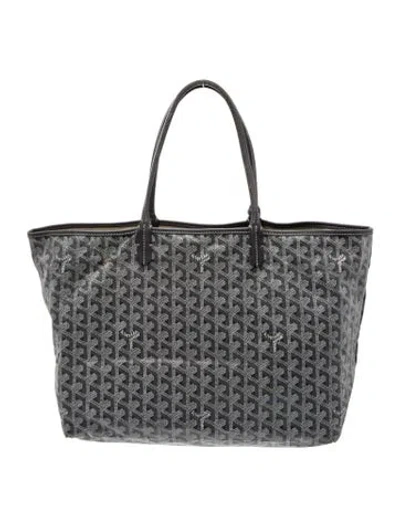 Pre-owned Goyard Ine St. Louis Pm In Grey