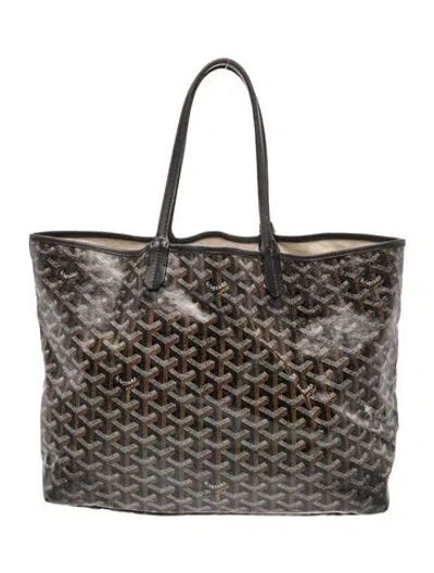 Pre-owned Goyard Ine St. Louis Pm Vintage In Black