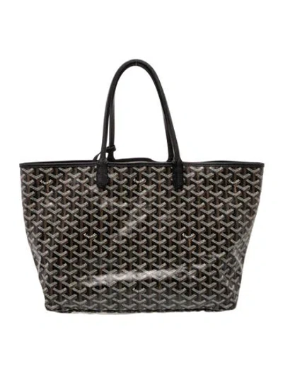 Pre-owned Goyard Ine St.louis In Black/brown