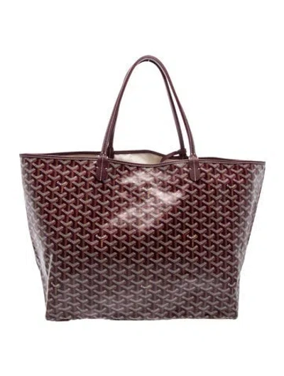 Pre-owned Goyard Ine St.louis Gm 2024 In Burgundy