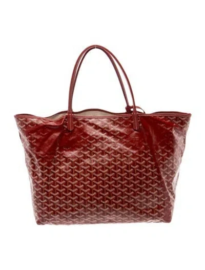 Pre-owned Goyard Ine St.louis Gm 2024 In Red