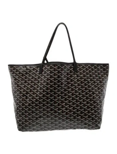 Pre-owned Goyard Ine St.louis Gm In Black
