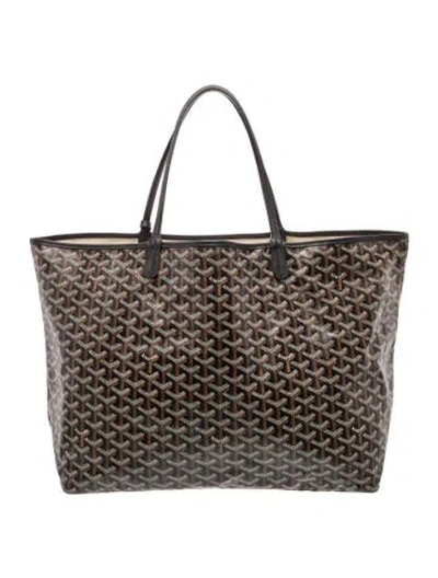 Pre-owned Goyard Ine St.louis Gm In Black