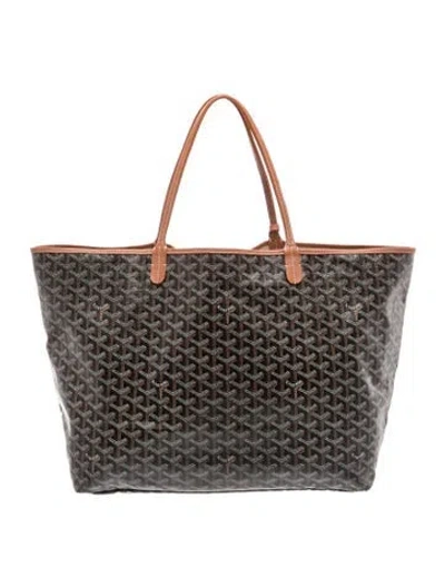 Pre-owned Goyard Ine St.louis Gm In Black