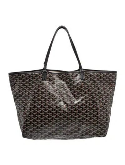 Pre-owned Goyard Ine St.louis Gm In Black