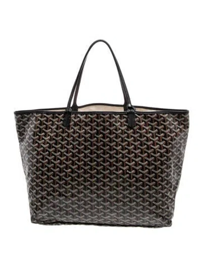 Pre-owned Goyard Ine St.louis Gm In Black