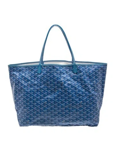 Pre-owned Goyard Ine St.louis Gm In Blue