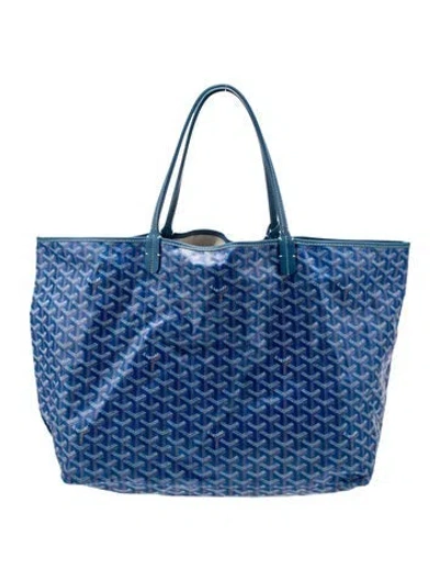 Pre-owned Goyard Ine St.louis Gm In Blue
