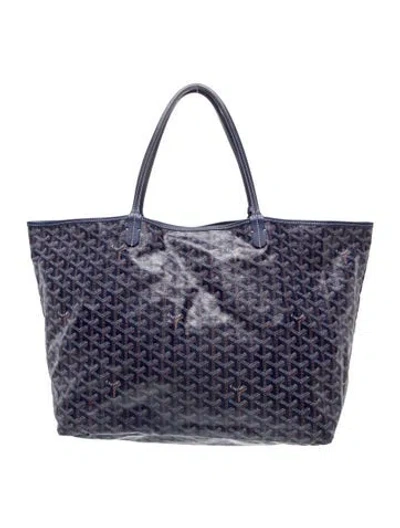 Pre-owned Goyard Ine St.louis Gm In Blue