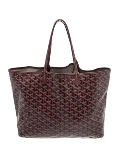 Pre-owned Goyard Ine St.louis Gm In Burgundy