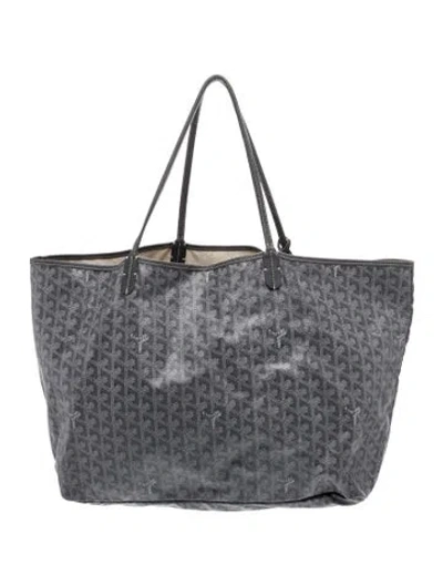 Pre-owned Goyard Ine St.louis Gm In Gray