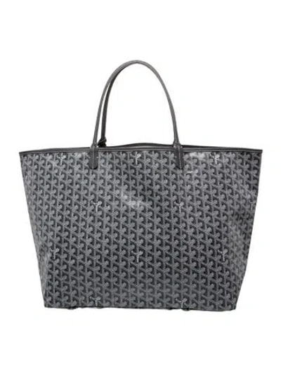 Pre-owned Goyard Ine St.louis Gm In Gray