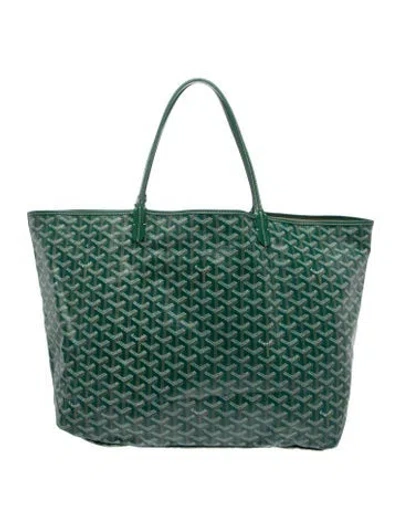Pre-owned Goyard Ine St.louis Gm In Green