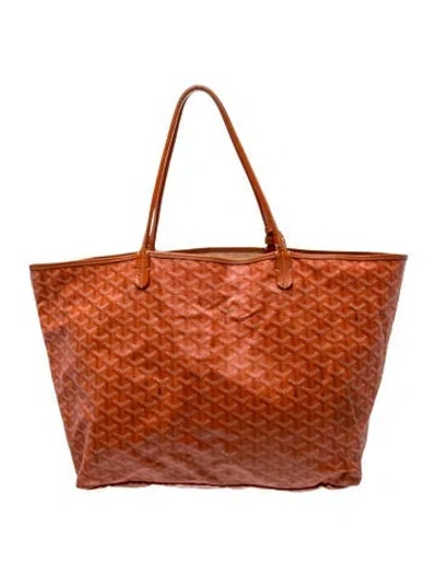 Pre-owned Goyard Ine St.louis Gm In Orange