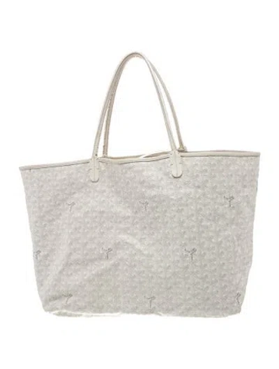 Pre-owned Goyard Ine St.louis Gm In White