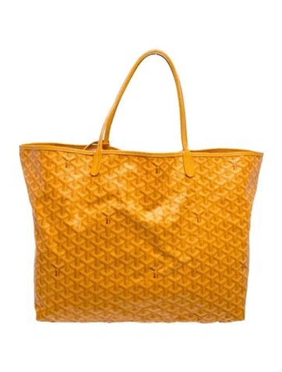 Pre-owned Goyard Ine St.louis Gm In Yellow