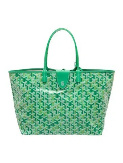 Pre-owned Goyard Ine St.louis Pm 2025 In Green