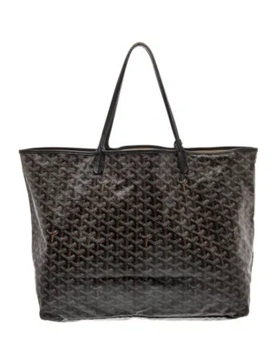 Pre-owned Goyard Ine St.louis Pm In Black