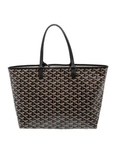 Pre-owned Goyard Ine St.louis Pm In Black