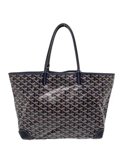 Pre-owned Goyard Ine St.louis Pm In Blue