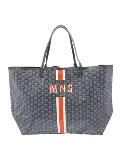 Pre-owned Goyard Ine St.louis Pm In Blue