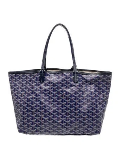 Pre-owned Goyard Ine St.louis Pm In Blue
