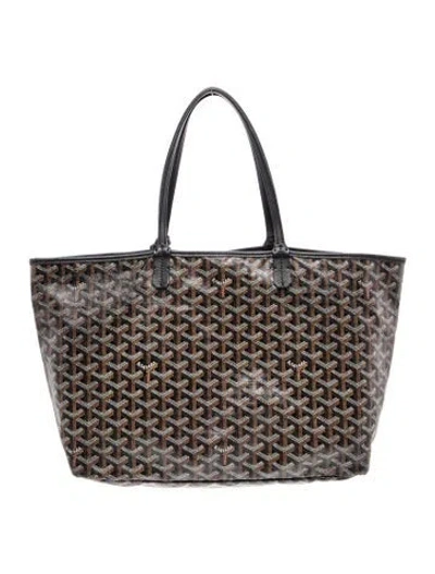 Pre-owned Goyard Ine St.louis Pm In Brown