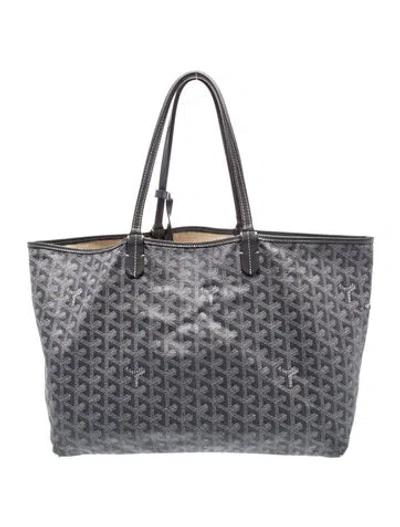 Pre-owned Goyard Ine St.louis Pm In Gray