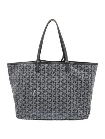 Pre-owned Goyard Ine St.louis Pm In Gray