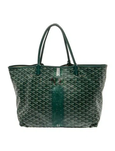 Pre-owned Goyard Ine St.louis Pm In Green