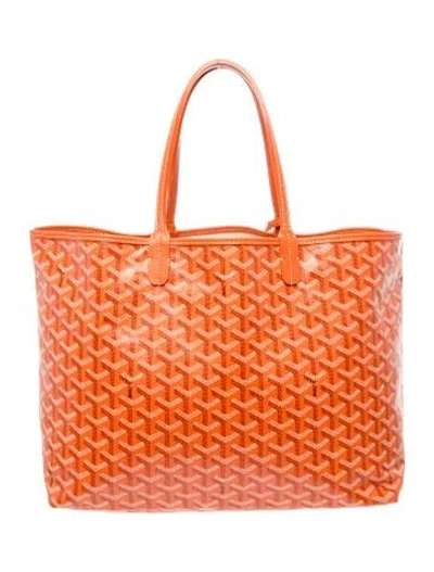 Pre-owned Goyard Ine St.louis Pm In Orange