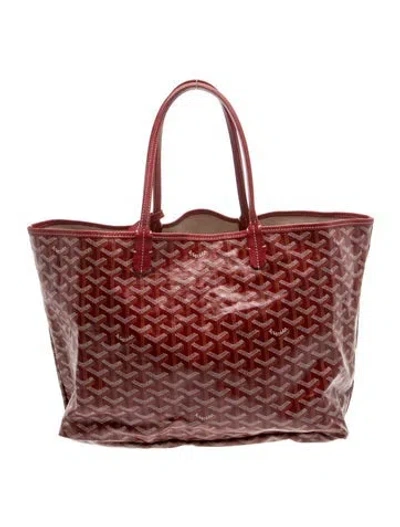 Pre-owned Goyard Ine St.louis Pm In Red