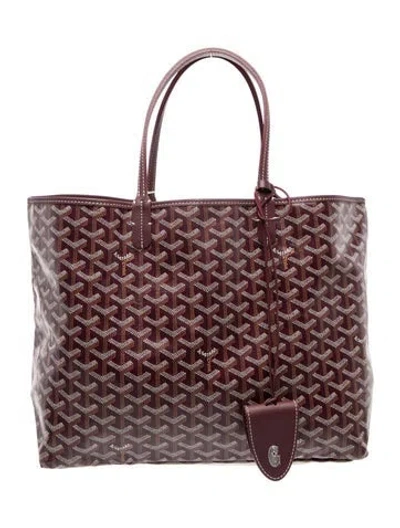 Pre-owned Goyard Ine St.louis Pm In Red