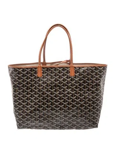 Pre-owned Goyard Ine St.louis Pm Vintage In Black
