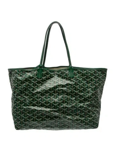 Pre-owned Goyard Ine St.louis Pm Vintage In Green