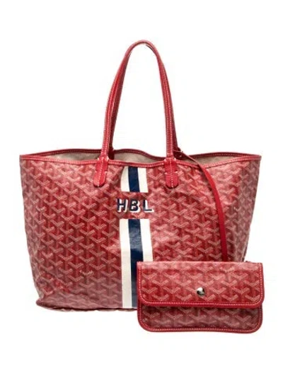 Pre-owned Goyard Ine St.louis Pm Vintage In White