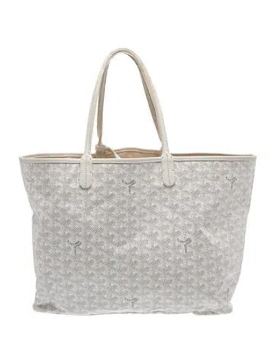 Pre-owned Goyard Ine St.louis Pm Vintage In White