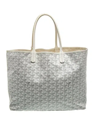 Pre-owned Goyard Ine St.louis Pm In White