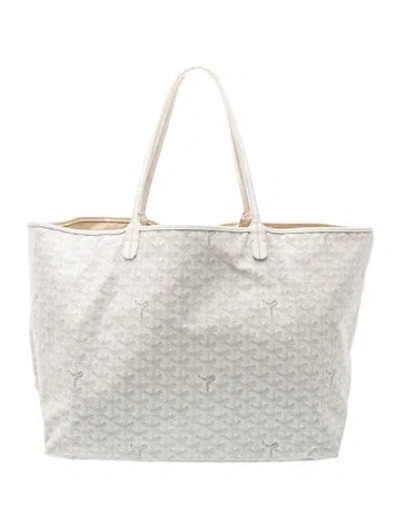 Pre-owned Goyard Ine St.louis Pm In White