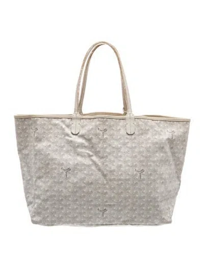 Pre-owned Goyard Ine St.louis Pm In White