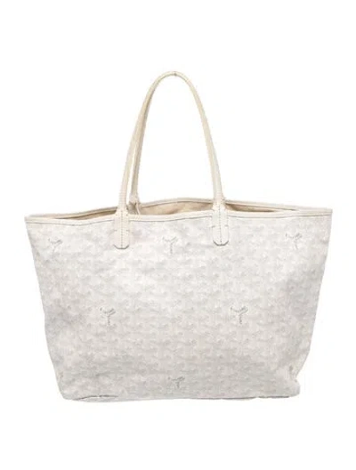 Pre-owned Goyard Ine St.louis Pm In White