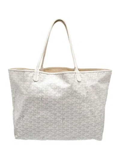 Pre-owned Goyard Ine St.louis Pm In White