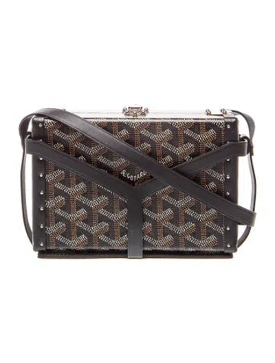 Pre-owned Goyard Ine Trunk In Black