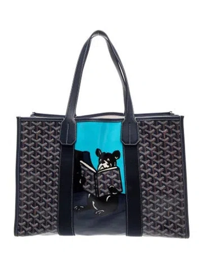 Pre-owned Goyard Ine Villette Mm 2023 In Blue