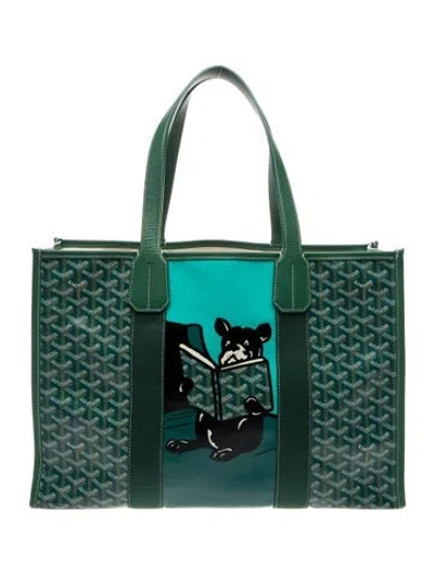 Pre-owned Goyard Ine Villette Mm 2024 In Green